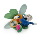 Moulin Roty - Az esőerdőben - Fellógatható készségfejlesztő - Virág 