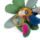 Moulin Roty - Az esőerdőben - Fellógatható készségfejlesztő - Virág 