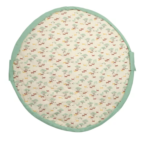 Moulin Roty - Az esőerdőben - Játéktároló zsák és puha játszószőnyeg