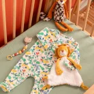 Moulin Roty - Az esőerdőben - Cumilánc (fa és szilikon) - tigris
