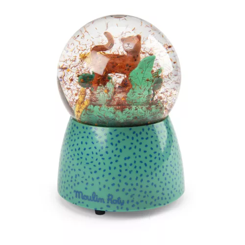 Moulin Roty - Az esőerdőben - Zenélő hógömb