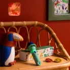 Moulin Roty - Az esőerdőben - Éjjeli lámpa (USB) - madár 