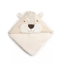  Moulin Roty - Az esőerdőben - Kifogó kendő, babatörölköző kapucnival