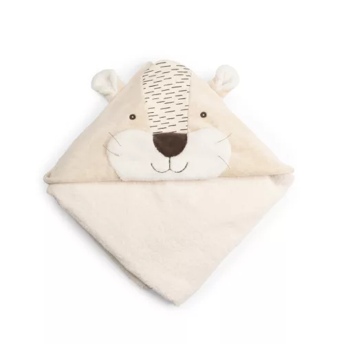 Moulin Roty - Az esőerdőben - Kifogó kendő, babatörölköző kapucnival