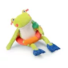 Moulin Roty - Békák a tavon - Készségfejlesztő, fogalkoztató nagy béka plüss (71 cm)