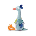 Moulin Roty - Békák a tavon - Készségfejlesztő, fogalkoztató nagy gém  plüss (56 cm)