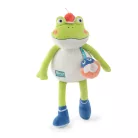 Moulin Roty - Békák a tavon - Zenélő béka plüss - Regina (30 cm)
