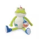 Moulin Roty - Békák a tavon - Zenélő béka plüss - Regina (30 cm)