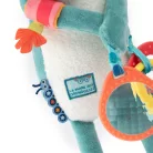 Moulin Roty - Békák a tavon - Készségfejlesztő, fogalkoztató béka plüss - Raul (34 cm)