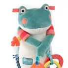 Moulin Roty - Békák a tavon - Készségfejlesztő, fogalkoztató béka plüss - Raul (34 cm)