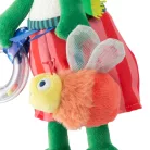 Moulin Roty - Békák a tavon - Fellógatható foglalkoztató kacsa plüss - Renáto (23 cm)