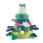 Moulin Roty - Békák a tavon - Plüss toronyépítő - állatos