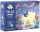 Moulin Roty - Békák a tavon - sötétben világító kirakó, foszforeszkáló puzzle - Holdfény (24 db-os)