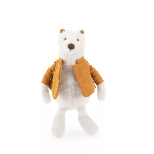 Moulin Roty - Jojó és bandája - Gusztáv jegesmedve plüss - 30 cm