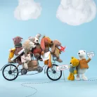 Moulin Roty - Jojó és bandája - Gusztáv jegesmedve plüss - 30 cm