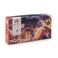   Moulin Roty - Jojó és bandája - Puzzle - kirakó - Titokzatos völgy - 350 db