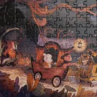 Moulin Roty - Jojó és bandája - Puzzle - kirakó - Titokzatos völgy - 350 db