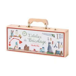   Moulin Roty - Régi idők játékai – Szerszámos láda (6 szerszám)
