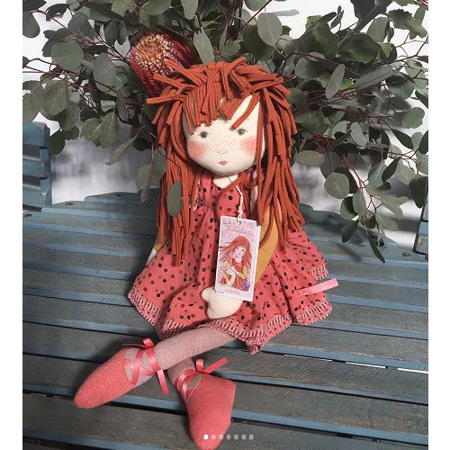 Moulin Roty - Rózsababák - Boglárka baba - 57 cm