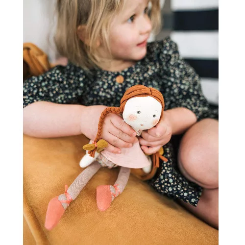 Moulin Roty - Rózsababák - Flóra baba - 31 cm