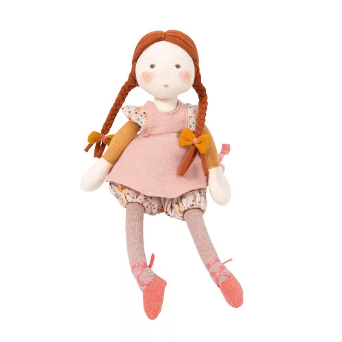 Moulin Roty - Rózsababák - Flóra baba - 31 cm