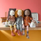 Moulin Roty - Rózsababák - Kamélia baba - 45 cm