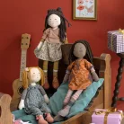 Moulin Roty - Rózsababák - Kamélia baba - 45 cm