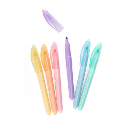 Moulin Roty - Rózsababák - Filctoll készlet - pasztell - 6 db