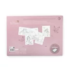 Moulin Roty - Rózsababák -  24 db prémium színezőlap - Kidywolf kompatibilis
