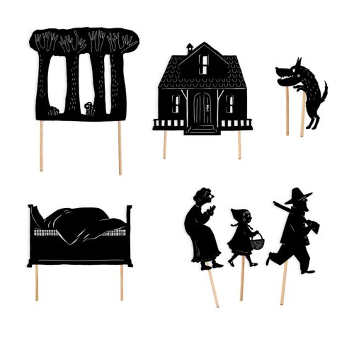 Moulin Roty - Apró csodák - Árnyékszínház - Piroska és a farkas