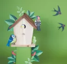 Moulin Roty - Kiskertem - Természetjáró - madárház