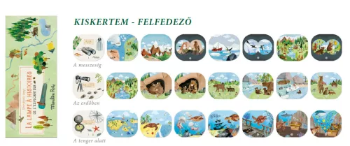 Moulin Roty -  Diavetítő lámpa - Mesevetítő: Felfedező
