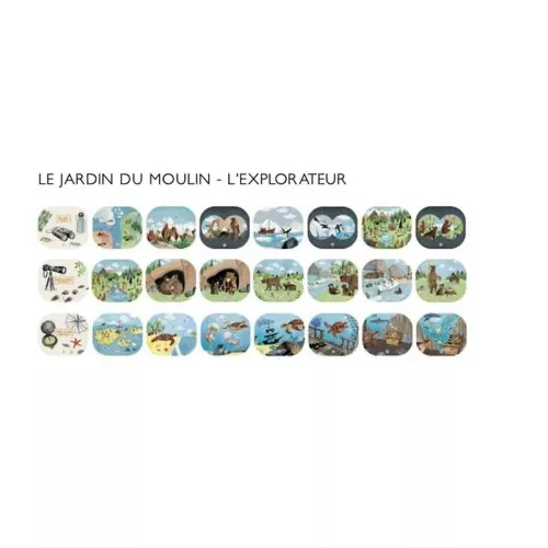Moulin Roty -  Diavetítő lámpa - Mesevetítő: Felfedező