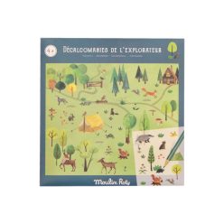   Moulin Roty - Kiskertem - A felfedező - Satírozós képkészítő