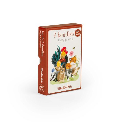 Moulin Roty - Kiskertem - Kártyajáték - 7 család 