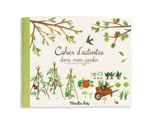 Moulin Roty - Kiskertem - Foglalkoztató füzet - Természet
