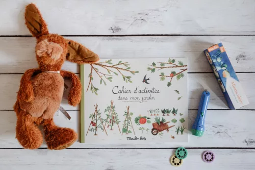 Moulin Roty - Kiskertem - Foglalkoztató füzet - Természet