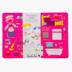 Moulin Roty - Játékidő - Rajzsablon -  A házban