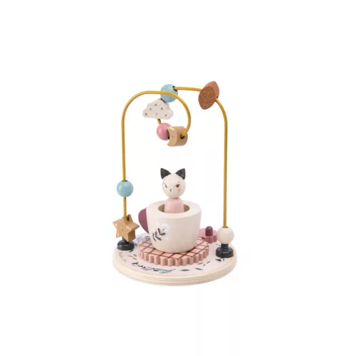 Moulin Roty - Eső után - Golyóvezető játék toronyépítővel