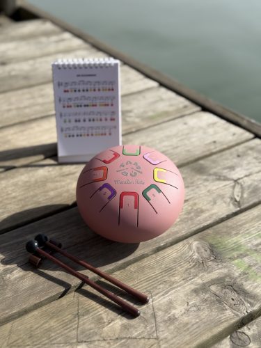 Moulin Roty  - Eső után - Nyelves dob, handpan - kicsi (15 cm)