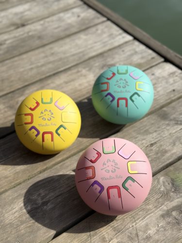 Moulin Roty  - Eső után - Nyelves dob, handpan - kicsi (15 cm)