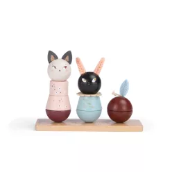   Moulin Roty - Eső után -  Montessori toronyépítő játék
