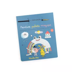 Moulin Roty - Csinoskák - Kifestő festékpalettával