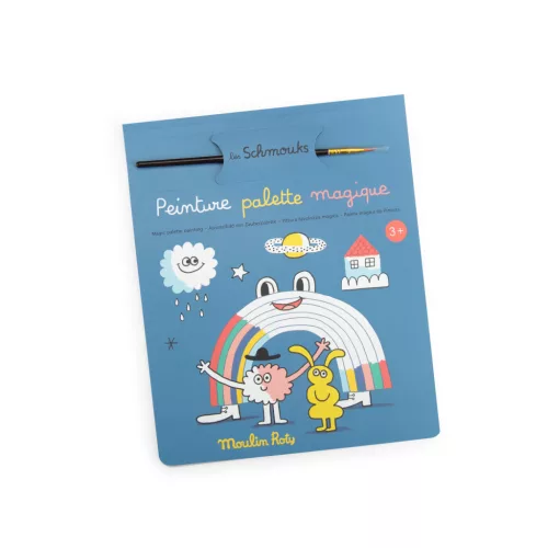 Moulin Roty - Csinoskák - Kifestő festékpalettával