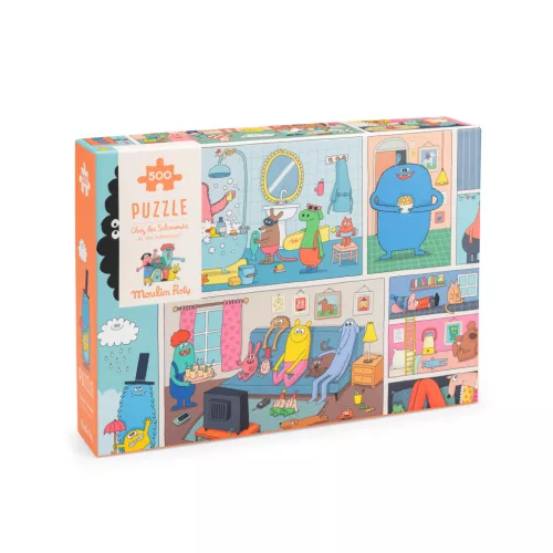 Moulin Roty - Csinoskák - Csinoskáéknál - 500 db-os puzzle