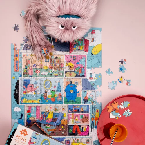 Moulin Roty - Csinoskák - Csinoskáéknál - 500 db-os puzzle