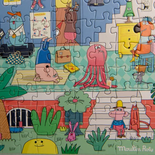 Moulin Roty - Csinoskák - Csinoskáéknál - 500 db-os puzzle