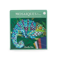   Moulin Roty - A világ körül - Mozaikkép készítő készlet (5 db-os)