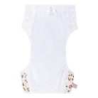 Gyerek úszópelenka- Leopárd mintás, fehér