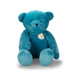   Moulin Roty - Jótékonysági mackók - plüss mackó - kék - 50 cm